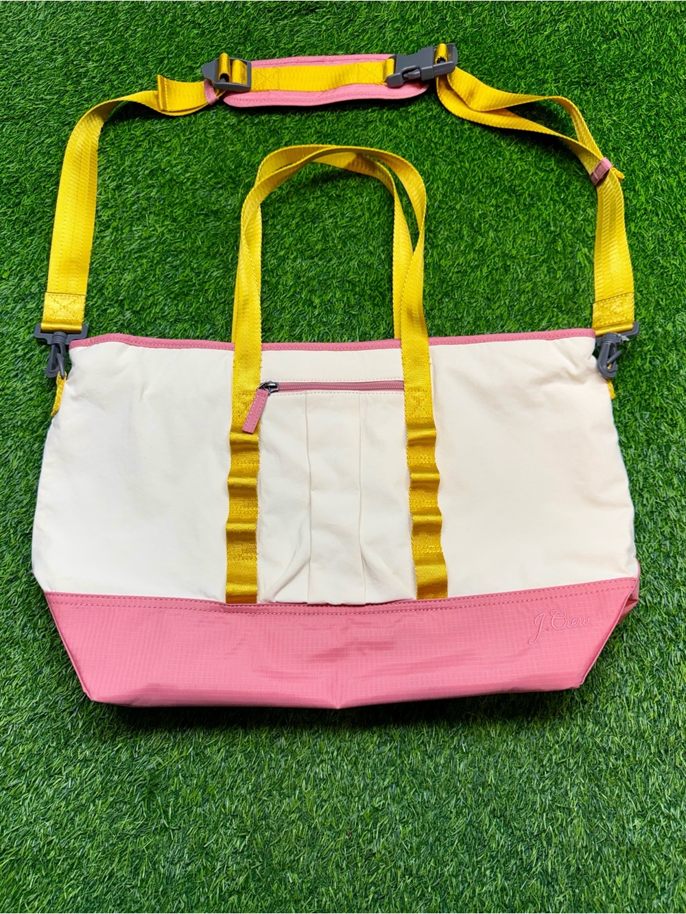 J Crew Medium Montauk Nylon Tote Bag